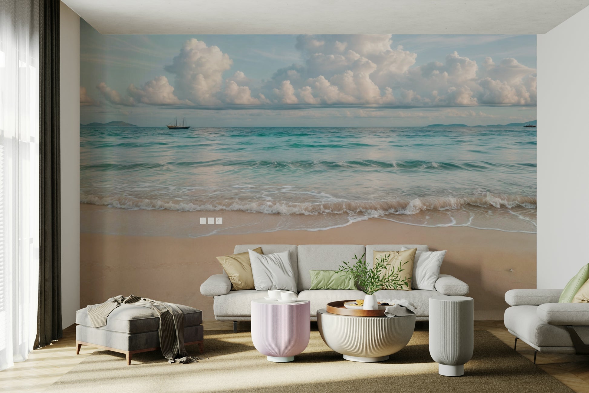 The image has a calm, tranquil mood.

