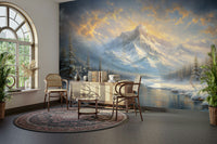 The image has a calm, tranquil mood.

