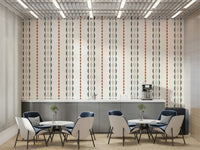 The colors are gentle and cool, with a muted, nostalgic palette.

