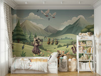 The design feels happy and melodic.

