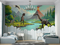 The colors are bright and vibrant, with a lush, natural palette.

