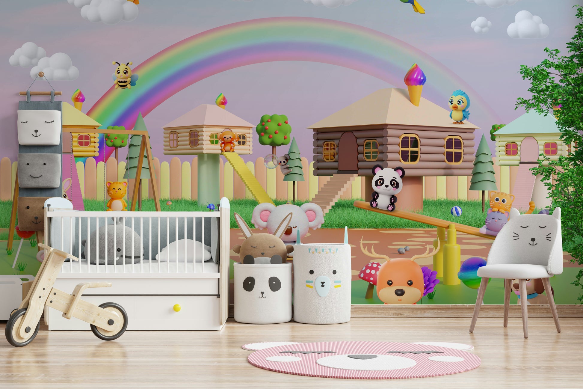 The image feels playful and joyous.

