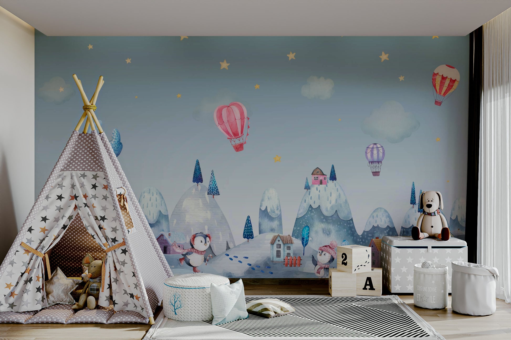 The overall feel is quiet and serene.

