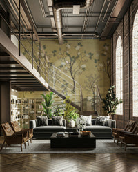 The composition is a harmonious, flowing pattern.

