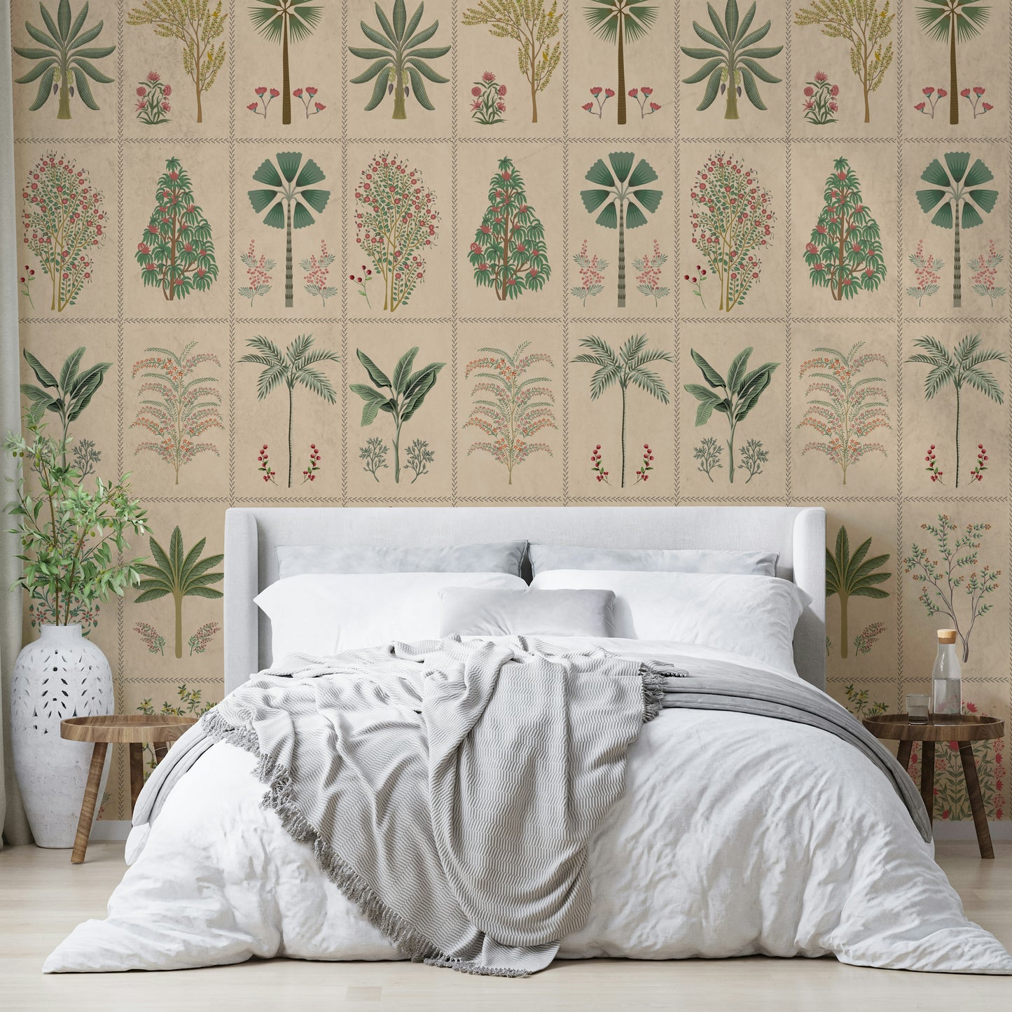 The design has a beautiful, artistic aesthetic.

