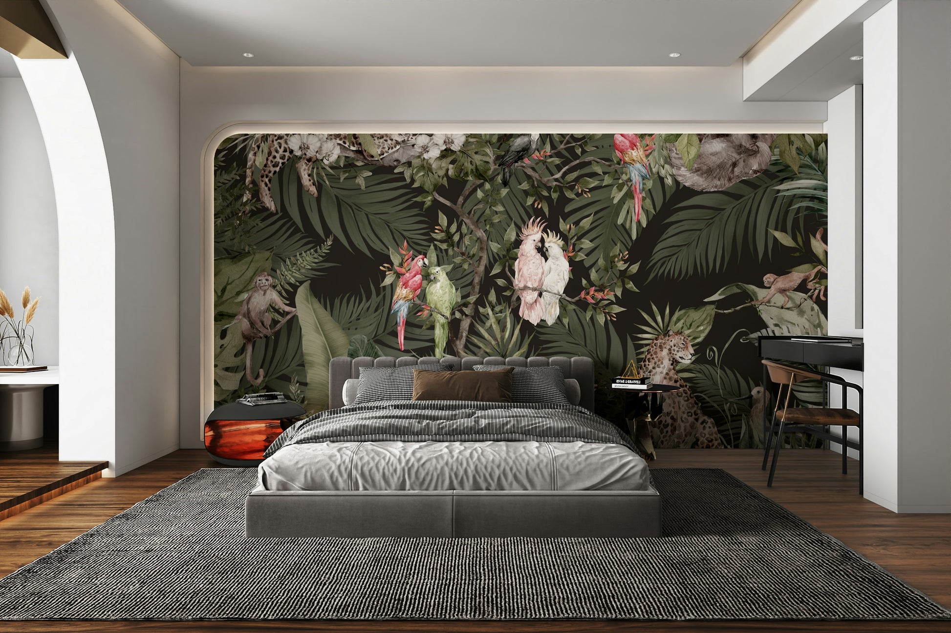 The image feels peaceful and restful.

