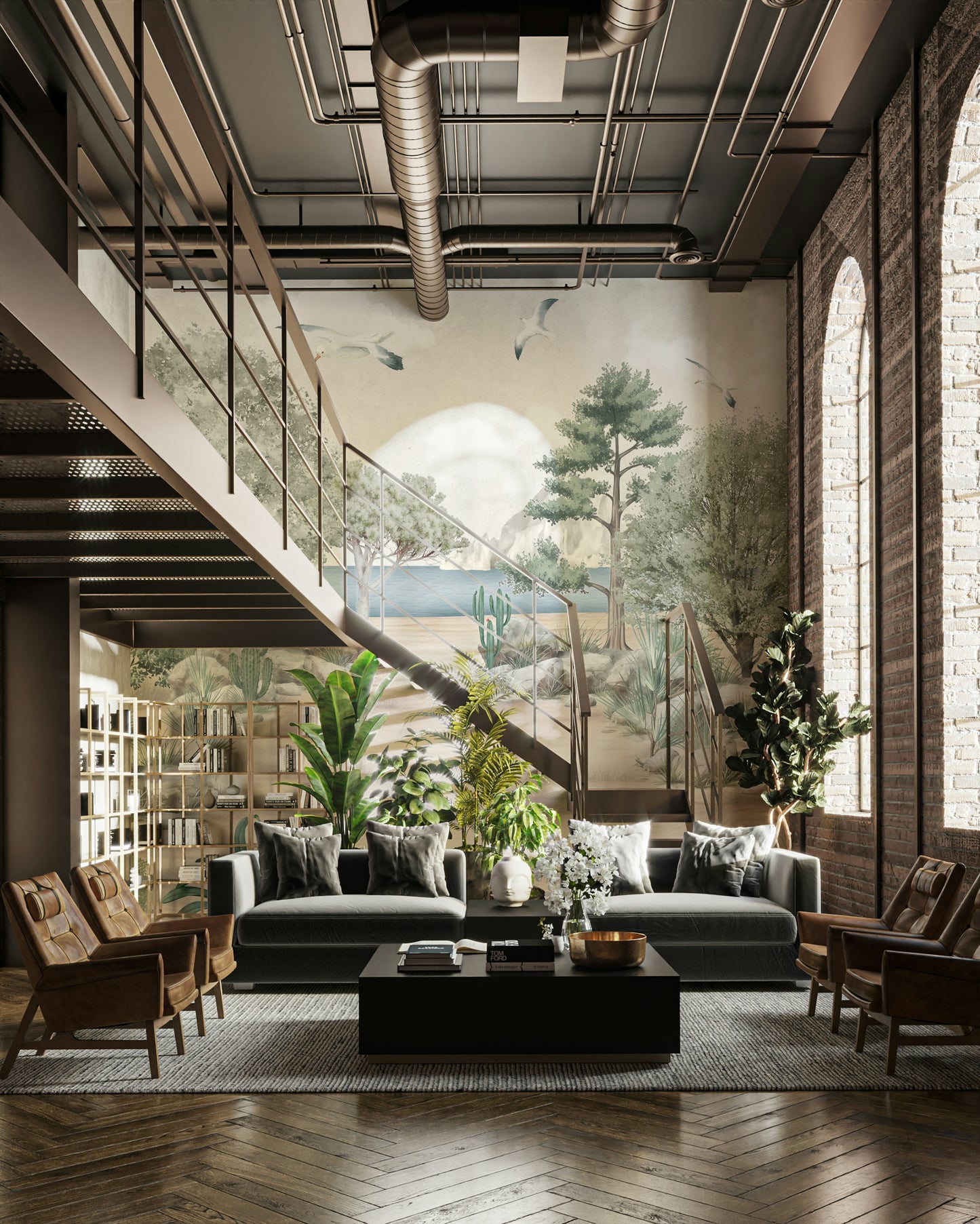 The overall feel is quiet and serene.

