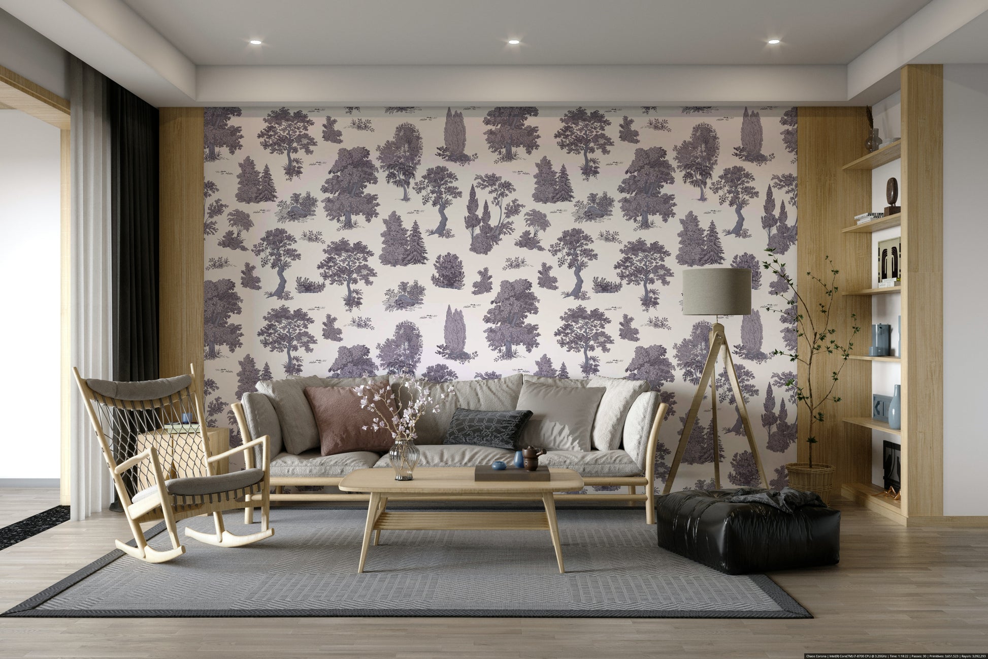 The overall feel is quiet and serene.

