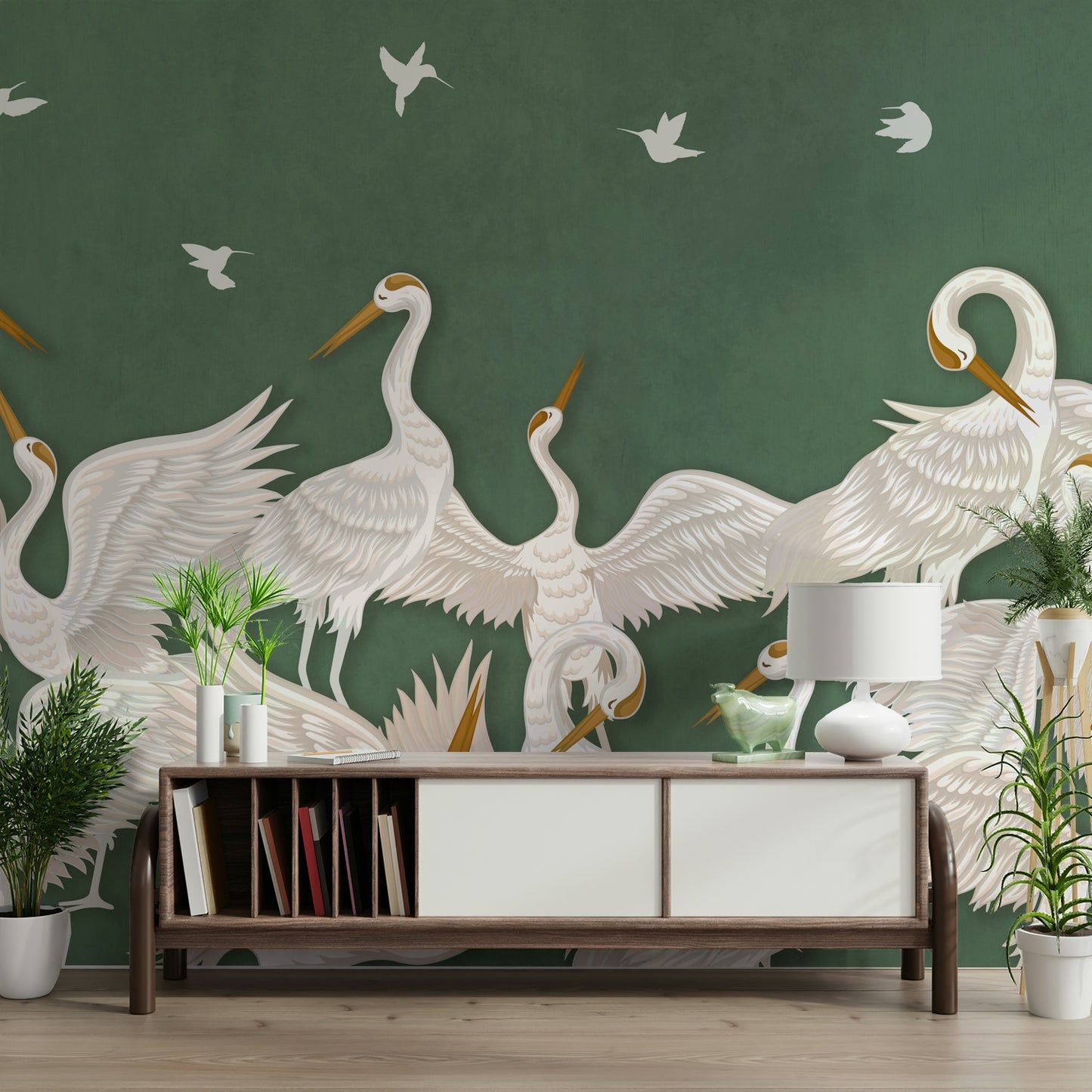Wallpaper for walls with a fantastical landscape

