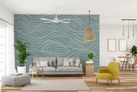 Mural wallpaper capturing a peaceful atmosphere

