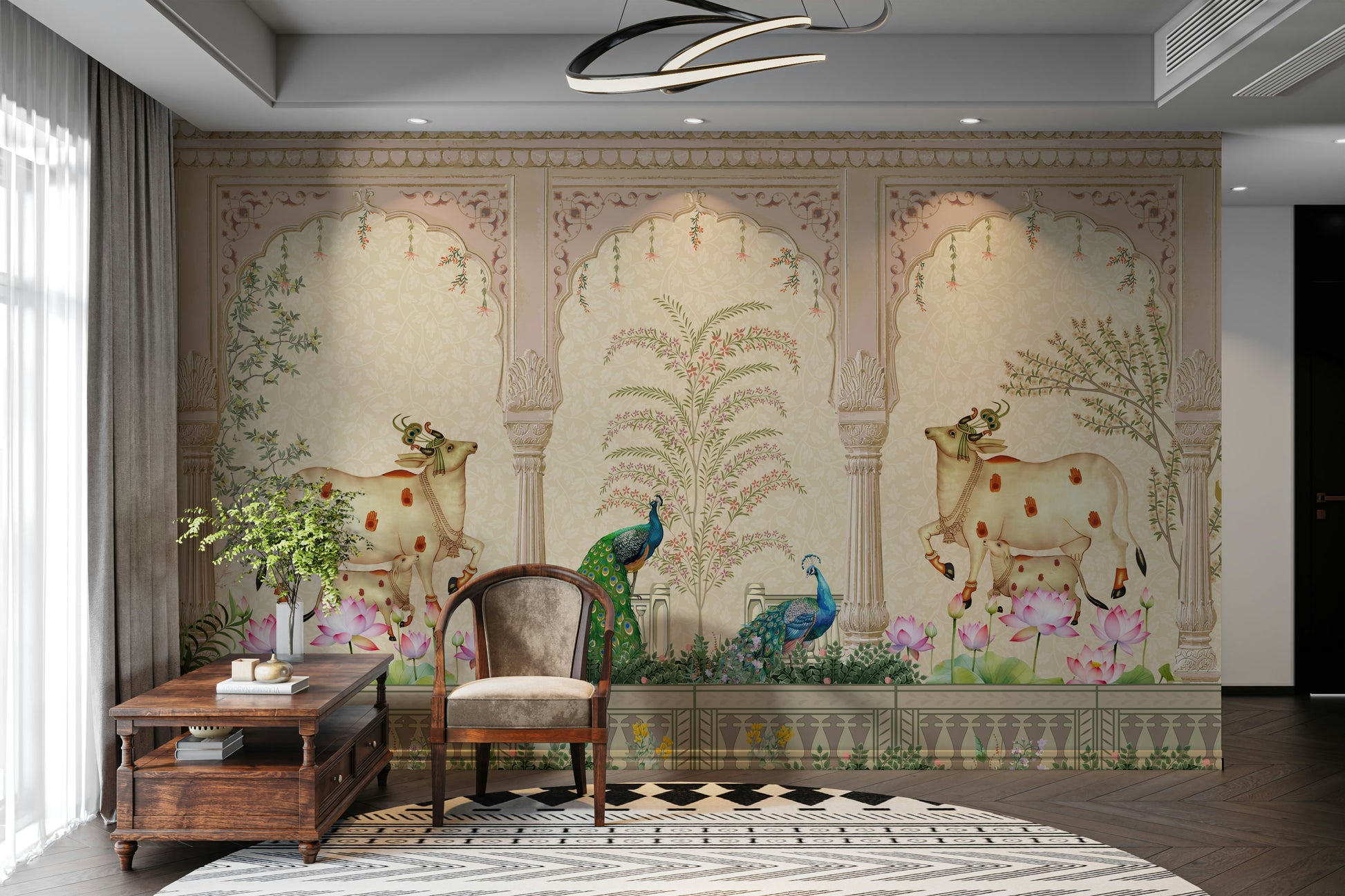 The image is suitable for a living room or a formal space.

