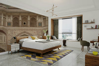 The colors are gentle and soft, with a natural, neutral palette.

