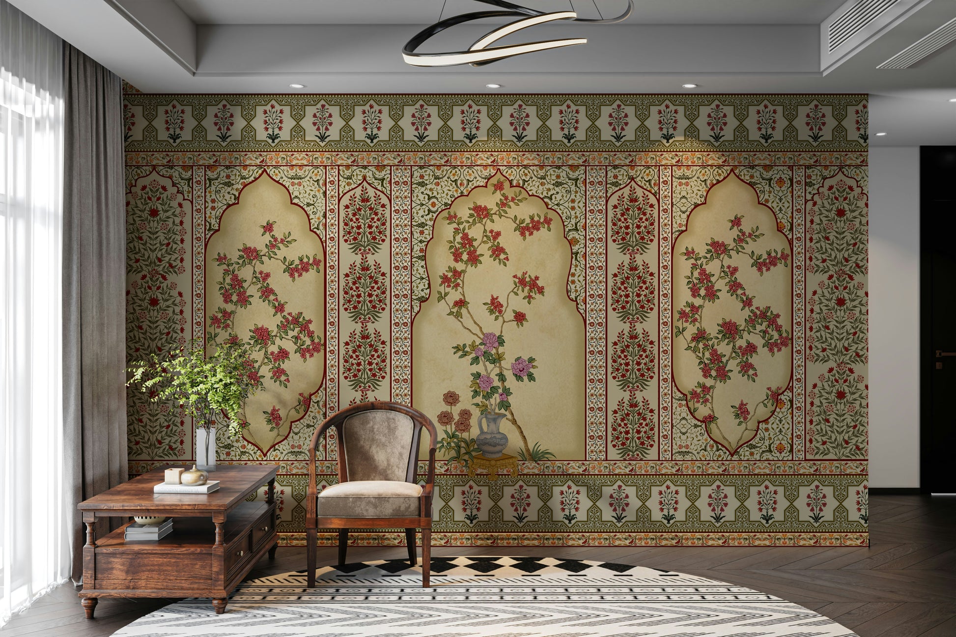 The design has a sleek, timeless aesthetic.

