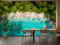 Wallpaper for walls with a fantastical landscape

