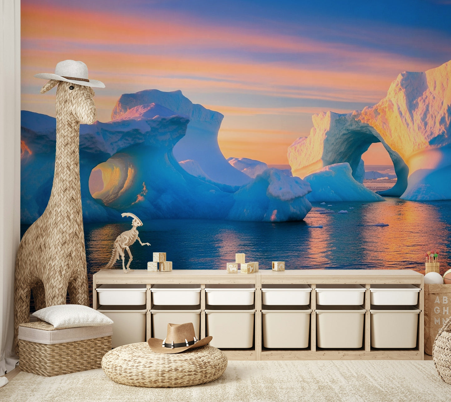 Arctic dawn, detailed view

