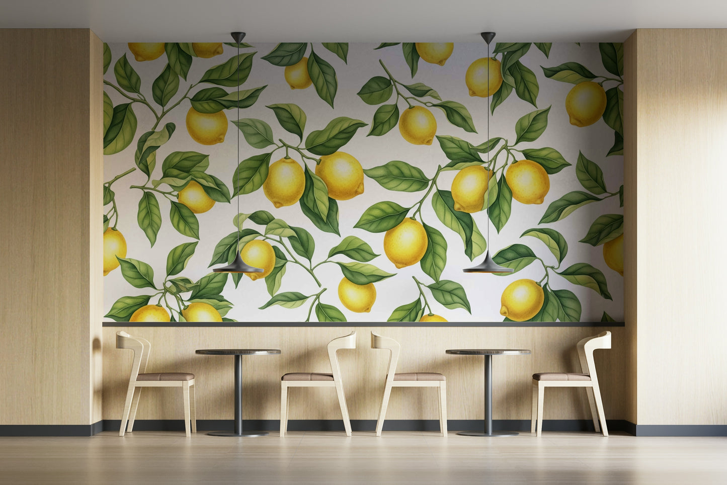 Detailed view of the zesty lemons illustration

