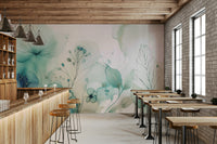 Wallpaper for walls with a fantastical landscape

