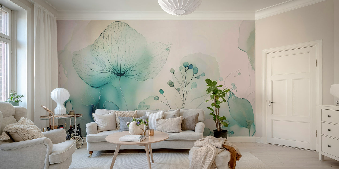 View of friendly shapes and a playful pattern

