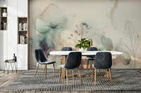 Wallpaper for walls with a fantastical landscape

