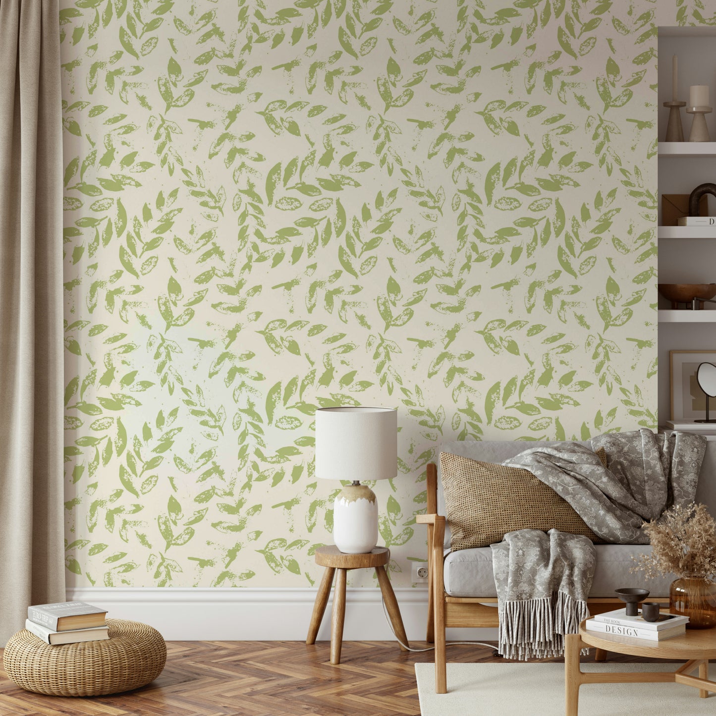 The style is artistic and minimalist.
