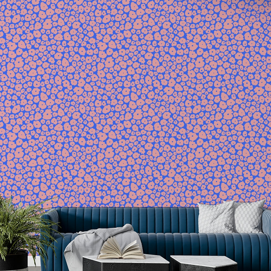 The lines are soft and rounded.
