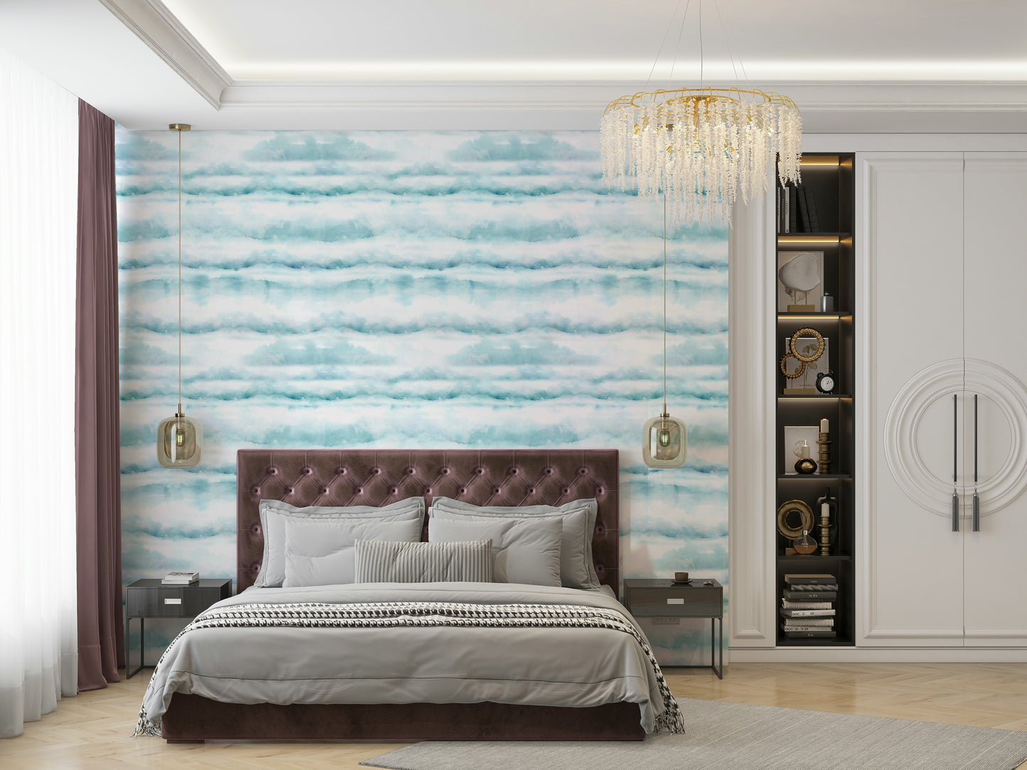 Wallpaper for walls with a calm, dreamy feel

