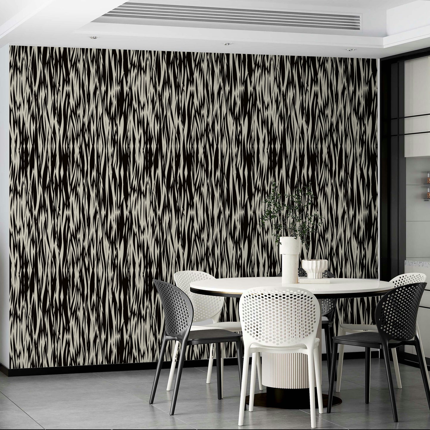 Close-up of a subtle, abstract wave pattern

