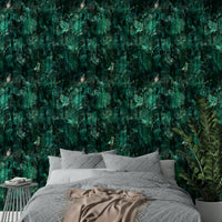 Emerald vibrant wallpaper for walls

