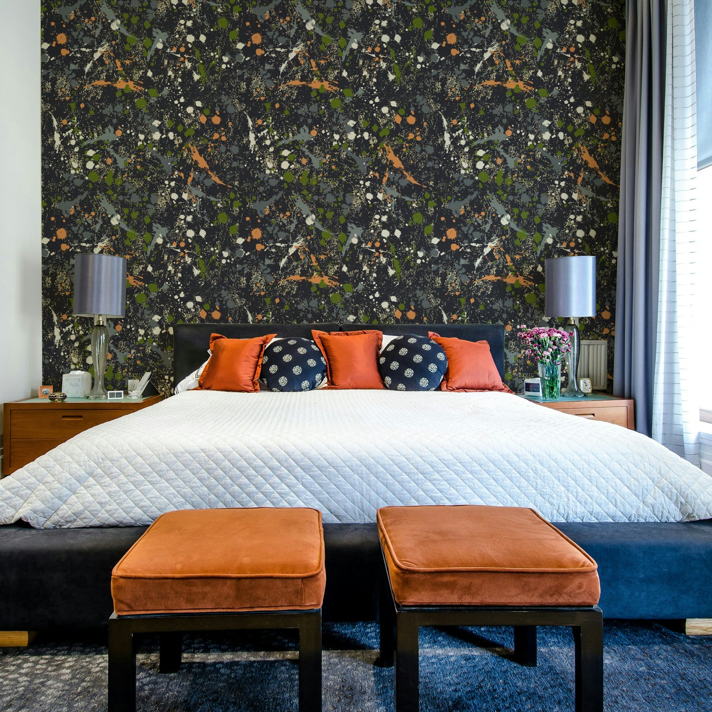 Ink Splatter artistic wallpaper

