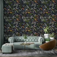 Ink Splatter creative mural wallpaper

