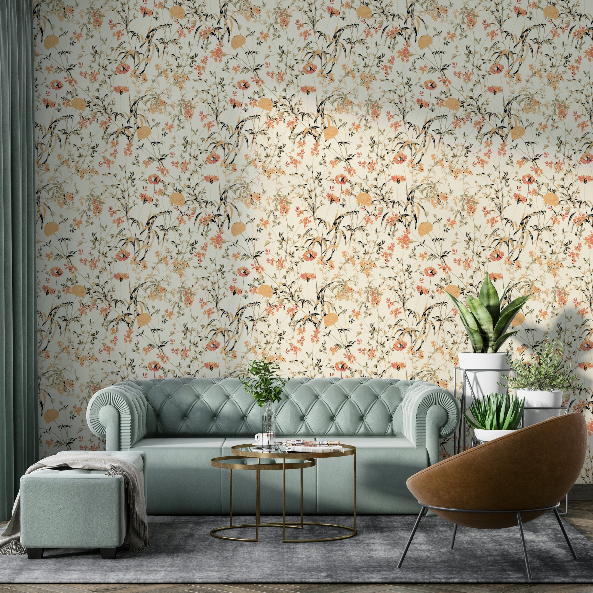 Subtle Summer soft home wallpaper