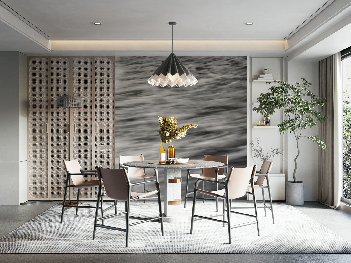 A spiritual coastal wall decor for living rooms.