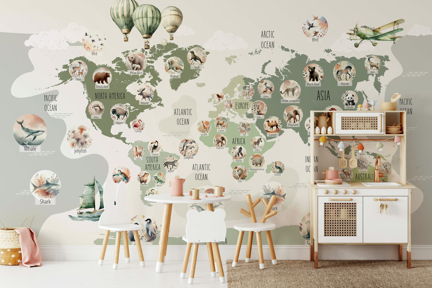 Green Globetrotter nature wallpaper