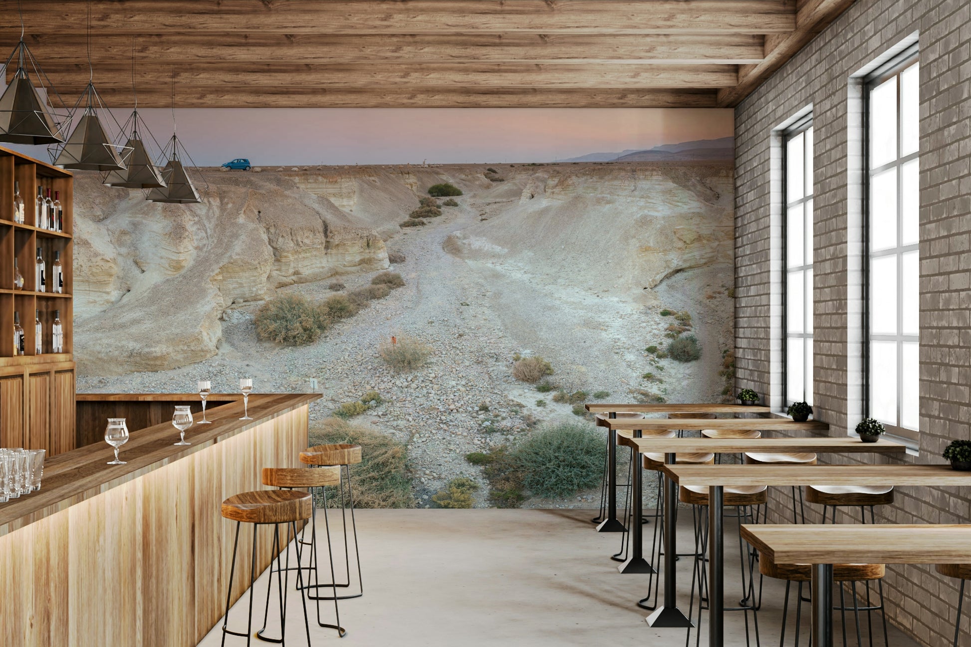 Desert Canyon calm wallpaper for walls