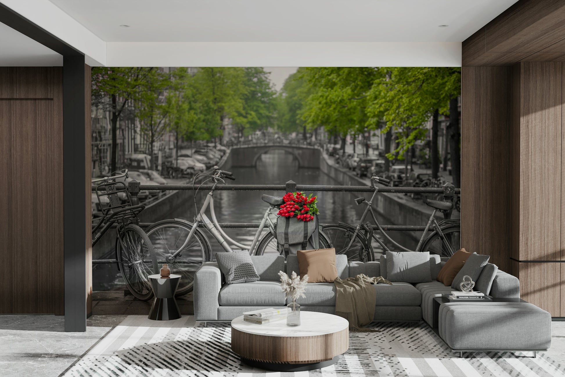Quintessential Amsterdam graceful wall covering

