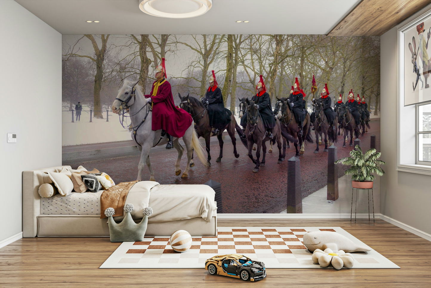 Guards on Parade stately wall decor