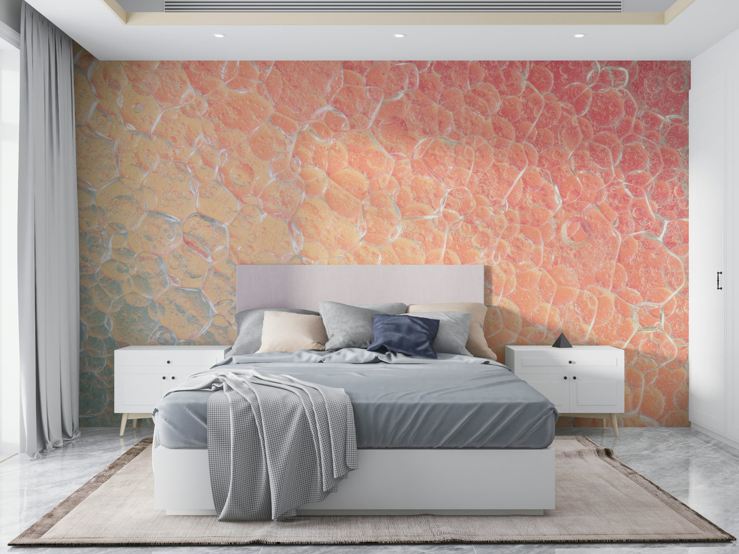 Ethereal Cells cellular wall mural