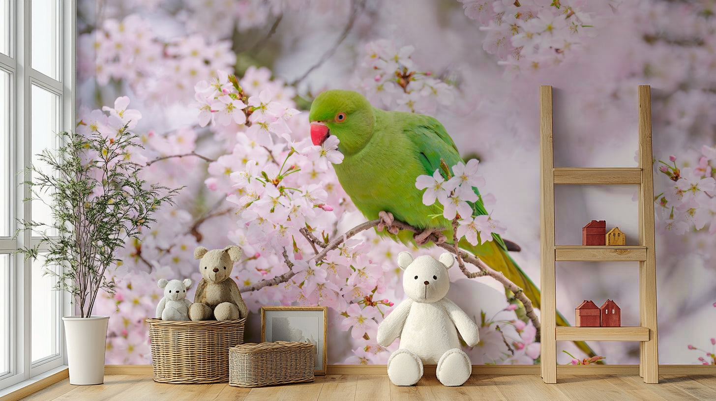 Blossom Bird charming wall covering
