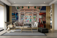 Fine Spirits Elegant cocktail wallpaper