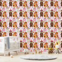 A detail shot of the colorful balloons and confetti.