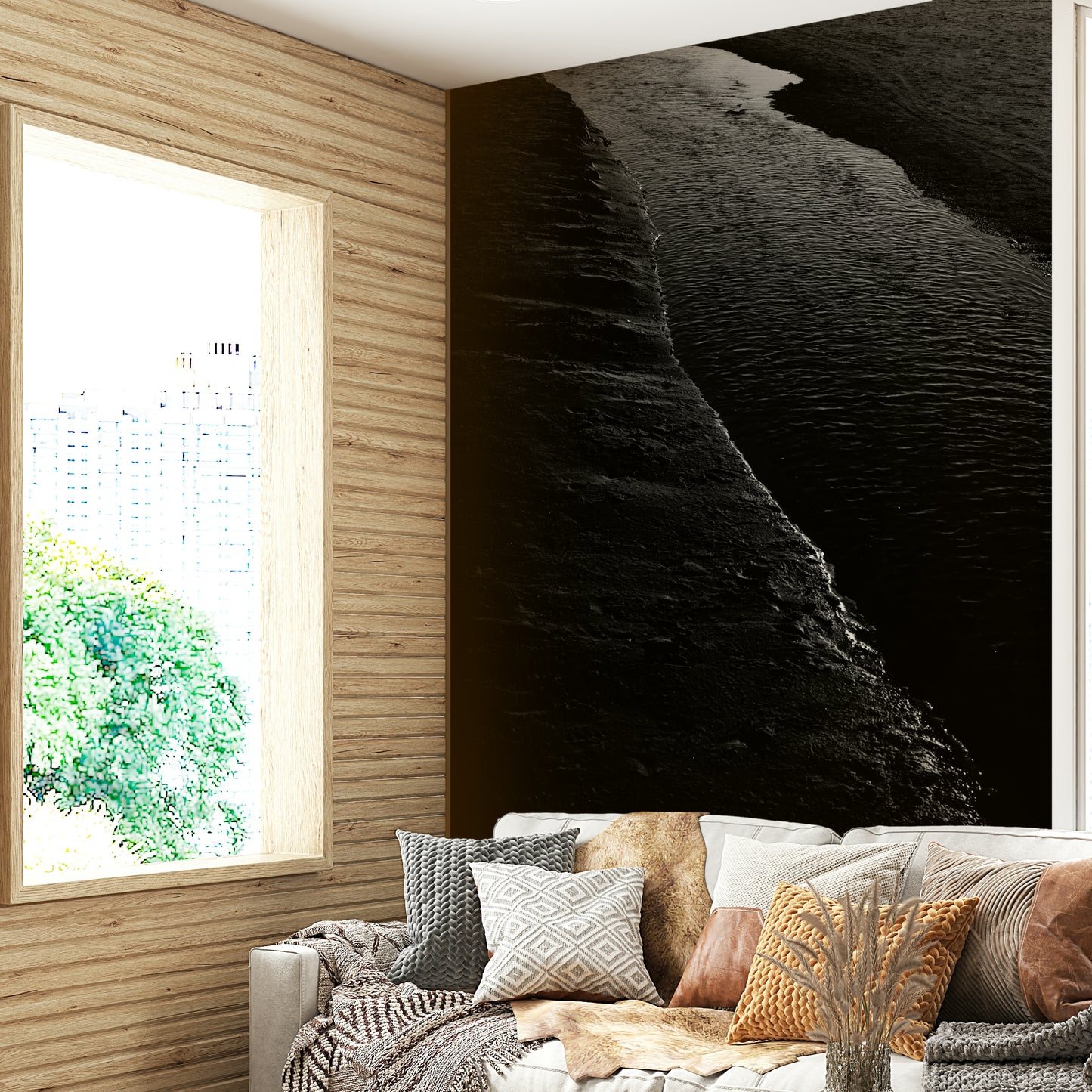 Dark River I Wall Mural