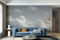 A tranquil abstract sky wall mural for your decor.



