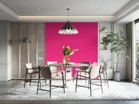 A whimsical bubble gum wall mural for nursery decor.

