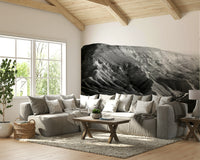 A serene desert landscape wall mural for your decor.

