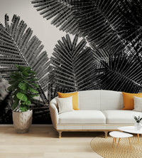 A serene natural abstract wall mural for your decor.

