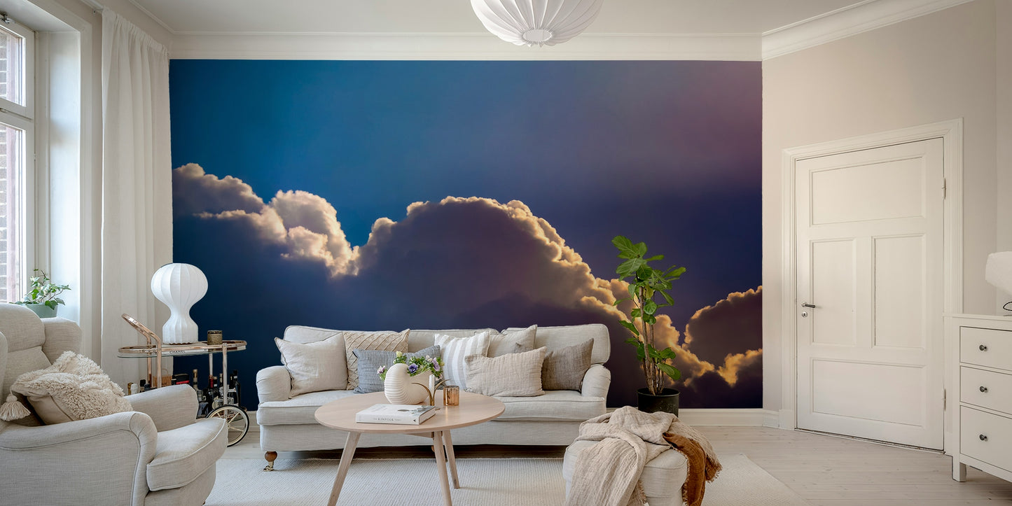A serene sunrise scene wall mural for your decor.

