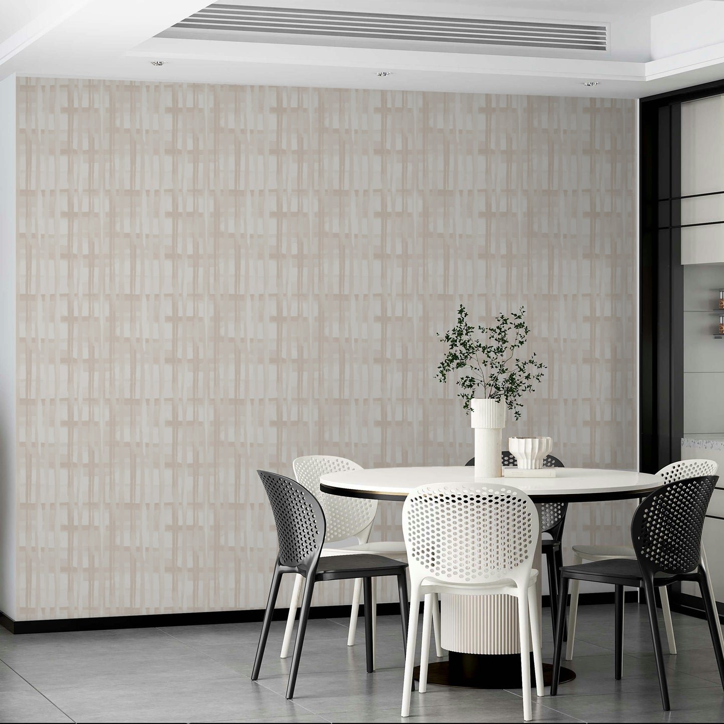 A serene classic pattern wall mural for your decor.

