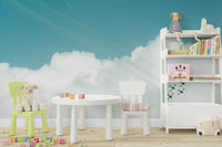 A serene aerial view wall mural for your decor.

