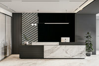 A beautiful modern office wallpaper mural for a professional space.

