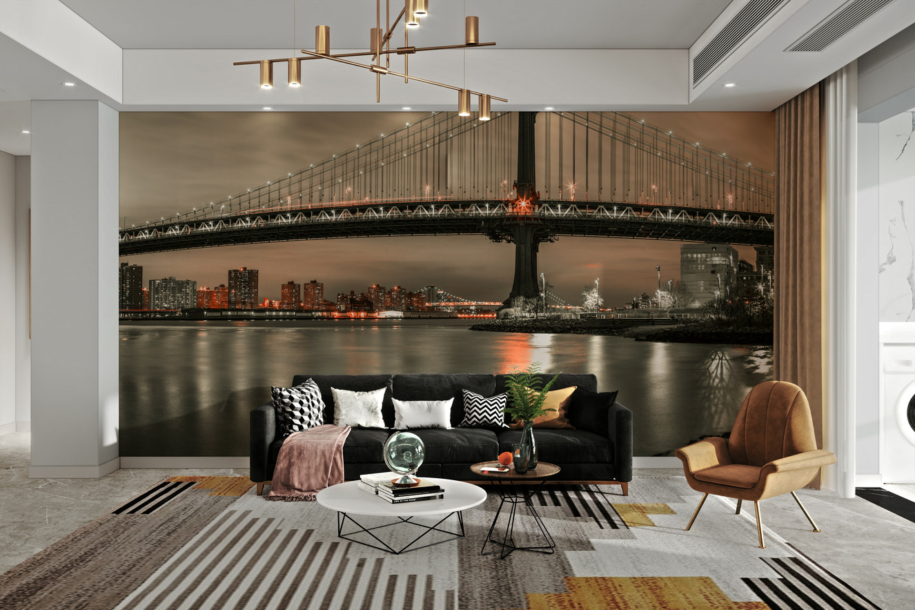 Urban Crossing Wall Mural